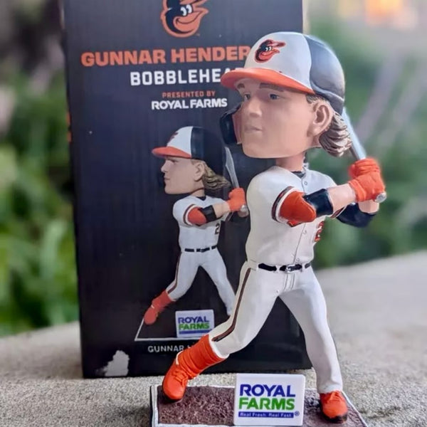 ガナー ヘンダーソン ボブルヘッド オリオールズ 2024年 ガナーヘ fE4I Gunnar Henderson Baltimore Orioles 2024 All-Star Bighead