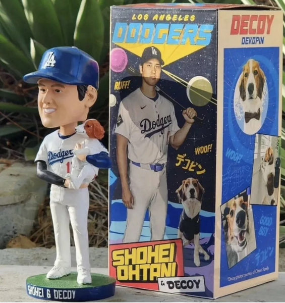 Shohei Ohtani & decoy Bobblehead フィギュア 001a-Shohei-Ohtani-Decoy-