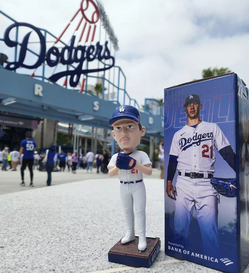 2021 LA Dodgers Walker Buehler Bobblehead 7/19 SGA New | eBay