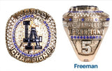 2026 Dodgers 2025 World Series Ring Set of 5 SGA - PRE-ORDER