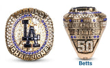 Mookie Betts 2026 Dodgers World Series Ring SGA - PRE-ORDER