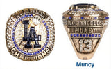2026 Dodgers 2025 World Series Ring Set of 5 SGA - PRE-ORDER