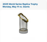 2025 World Series Dodgers Trophy 2026 SGA